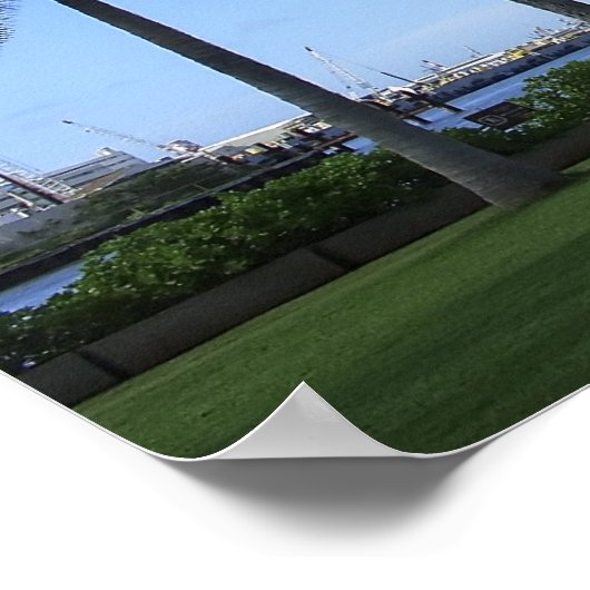 Poster Honolulu Pearl Harbour Hawaii (Coin)