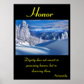 Poster Honor Dwells Au Milieu De Rolling Hills Serenity (Devant)