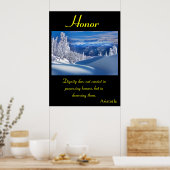 Poster Honor Dwells Au Milieu De Rolling Hills Serenity (Cuisine)