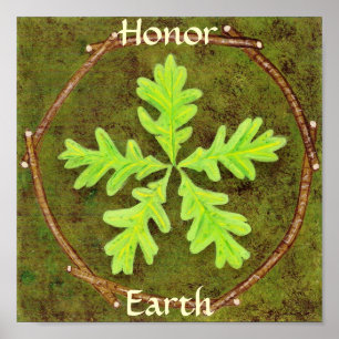 Poster Honor Earth