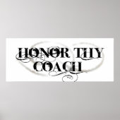 Poster Honor Thy Coach (Devant)