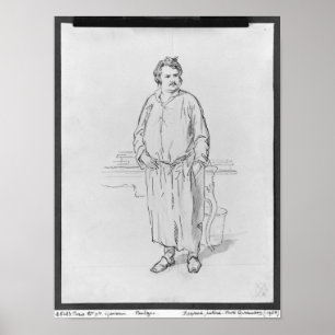 Poster Honore de Balzac
