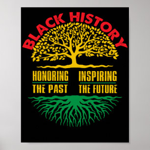 Poster Honorer le Mois de l'histoire des Noirs inspirant