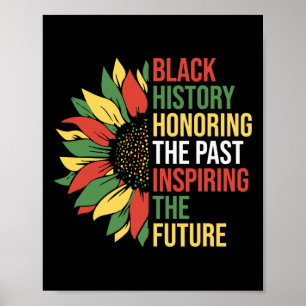 Poster Honorer le passé Inspirer l'avenir Histoire des No