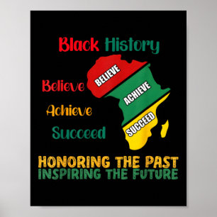 Poster Honorer le passé, inspirer le futur Histoire des N