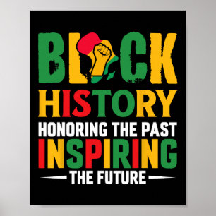 Poster Honorer le passé, inspirer le futur Mois de l'hist