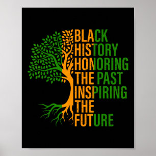 Poster Honorer le passé Inspirer les futurs hommes femmes
