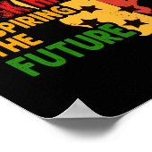 Poster Honorer L'Histoire Noire Passée Inspirer Le Futu (Coin)