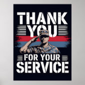 Poster Honorer nos héros Cette Journée des anciens combat (Devant)