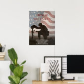 Poster Honorez les morts (Bureau à domicile)