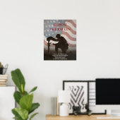Poster Honorez les morts (Bureau à domicile)
