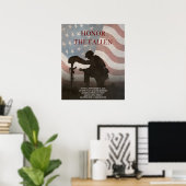 Poster Honorez les morts (Bureau à domicile)