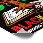 Poster Honoring Past Inspiring Future Tree Book Black His (Coin)