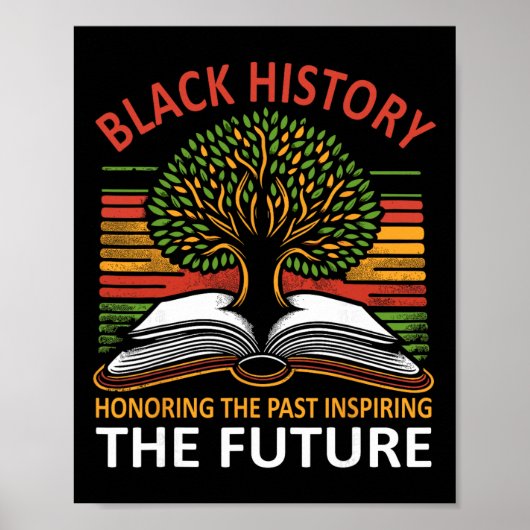 Poster Honoring Past Inspiring The Future Roots Black His (Devant)