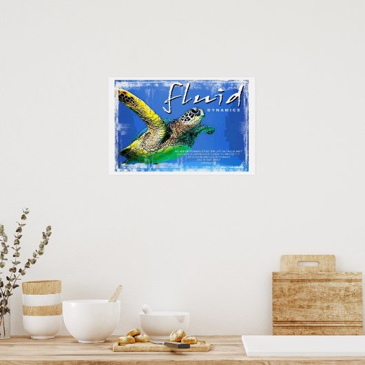 Poster Honu Life par Gregory Gallo (Cuisine)