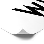 Poster Hoo Qui Est Le Chouette De La Grammaire (Coin)