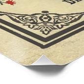 Poster Hoodoo Almanac 2025 Couverture Art Glossy (Coin)