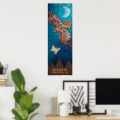 Poster - hoog vliegen (Thuiskantoor)