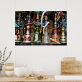 Poster Hookahs marocains à vendre (Cuisine)