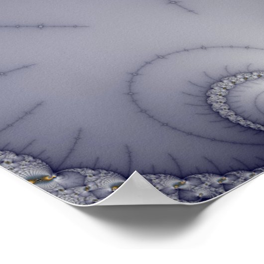 Poster Hooked And Netted - Fractal (Coin)