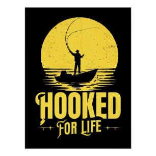 Poster Hooked for Life.