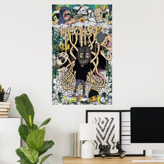 Poster Hooligan (Bureau à domicile)