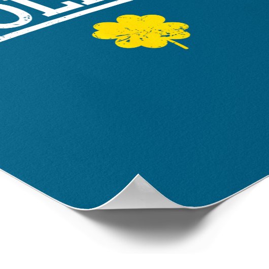 Poster Hooligan Irish St. Patricks Day (Coin)