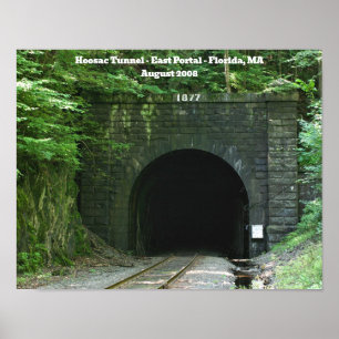 Poster Hoosac Tunnel East Portal Floride MA