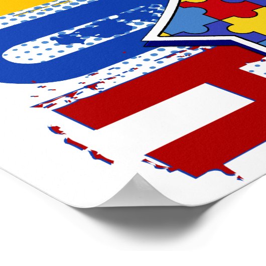 Poster Hope 2 Autisme (Coin)