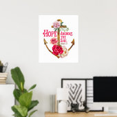 Poster Hope Ancres the Soul Art Print (Bureau à domicile)