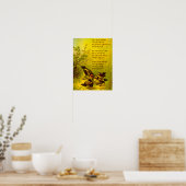 Poster "Hope" d'Emily Dickinson (Cuisine)