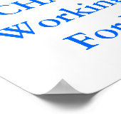 poster "HOPE" en "WIJZIGING" (Hoek)