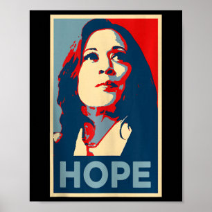 Poster Hope Kamala Harris Hope 47th Vote Empower