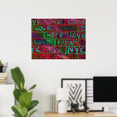 Poster Hope Love Dream (Bureau à domicile)