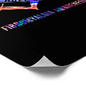 Poster Hope Love Fibromyalgia Awareness 2 (Coin)