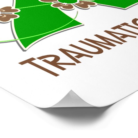 Poster Hope Matters 3 Brain traumatique Blessure TBI (Coin)