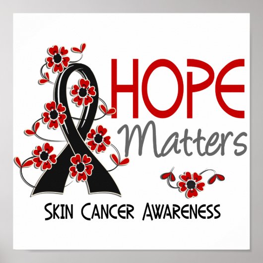 Poster Hope Matters 3 Cancer de la peau (Devant)