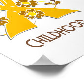 Poster Hope Matters 3 Cancer de l'enfance (Coin)