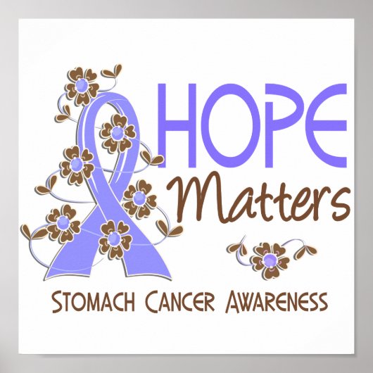 Poster Hope Matters 3 Cancer de l'estomac (Devant)