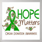Poster Hope Matters 3 Don d'organes (Devant)