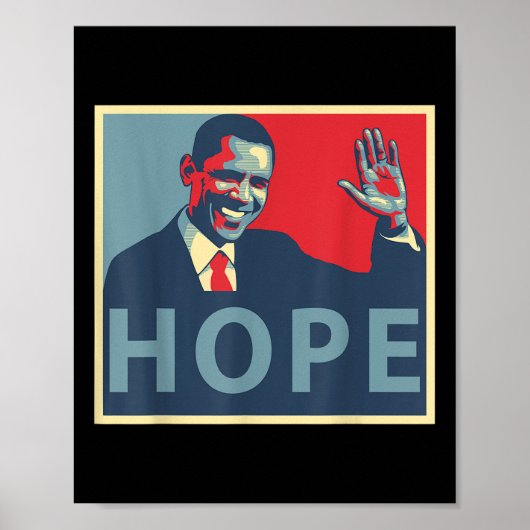 Poster Hope Obama 44 Président (Devant)