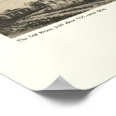 Poster Hopedale, MA Carte panoramique - 1899 (Coin)