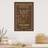 Poster Hopi Prophecy Rock (Cuisine)