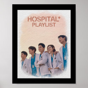 Poster Hôpital Playlist Kdrama Wise Doctor Life Jo Jung