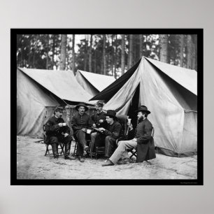 Poster Hôpital Stewards à Petersburg, VA 1864