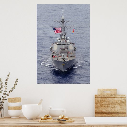 Poster Hopper USS (DDG 70) (Cuisine)