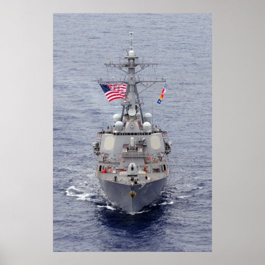 Poster Hopper USS (DDG 70) (Devant)