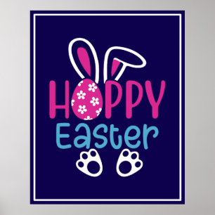 Poster Hoppy Pâques-54411