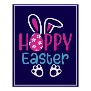 Poster Hoppy Pâques-64054