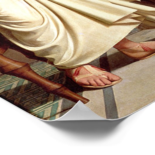 Poster Horace, Virgile et Varius (Coin)